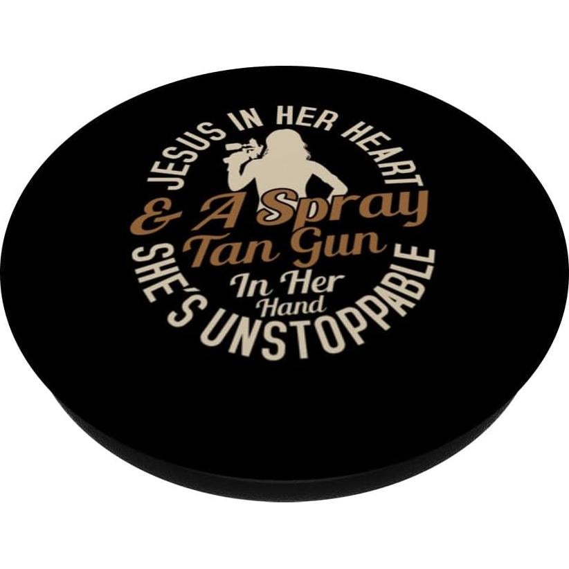 Kit Spray Tan Profesional PopSockets Estándar Negro 13.6g