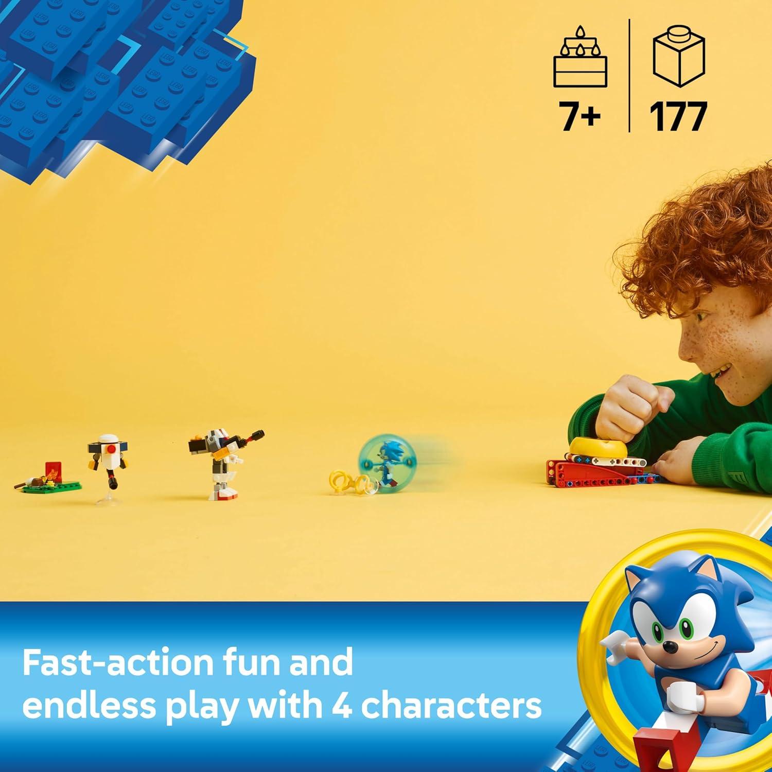 LEGO Sonic The Hedgehog Campamento 77001 - Juguete 7+