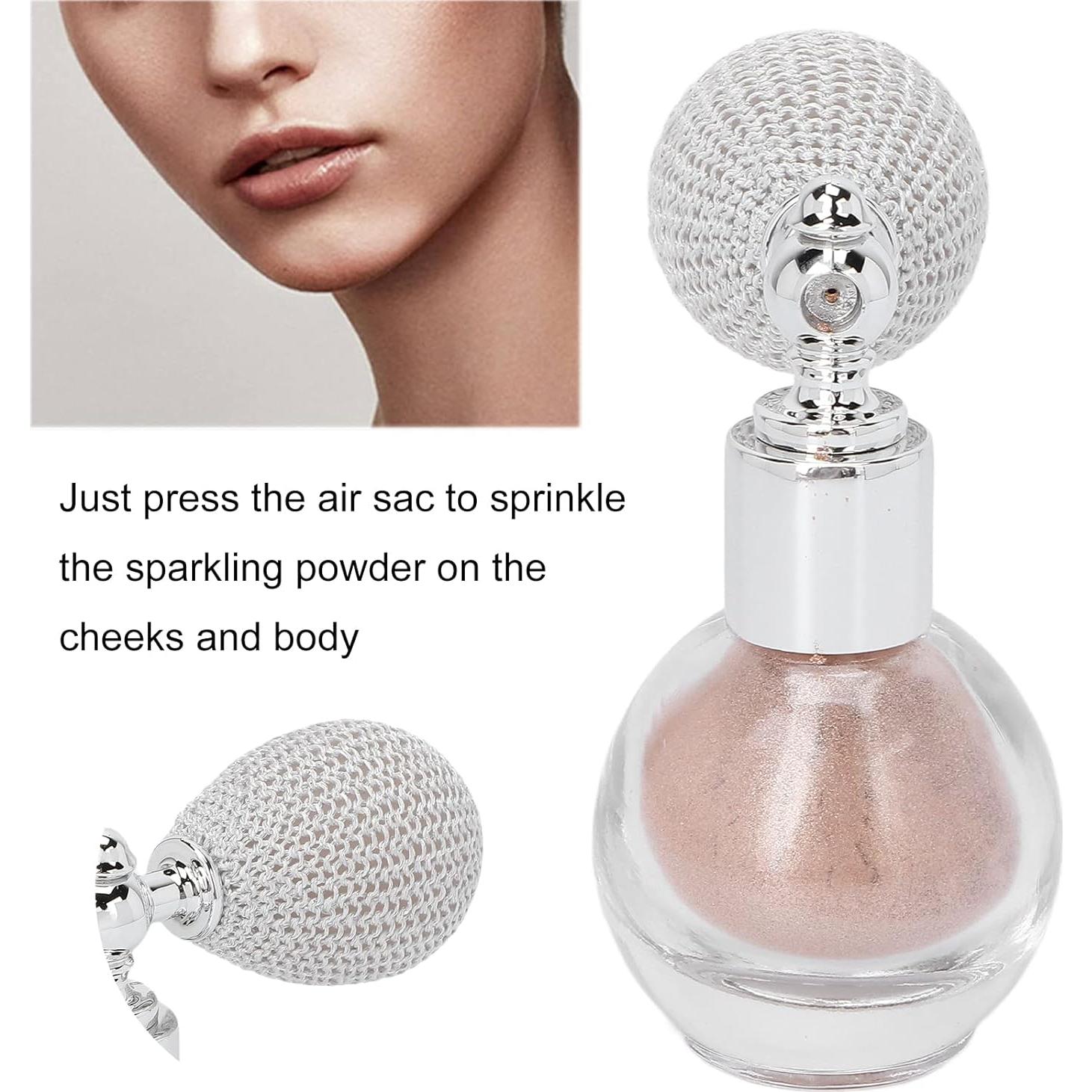 Spray de Polvo Iluminador Tiiyee 3g - Glitter Facial y Corporal