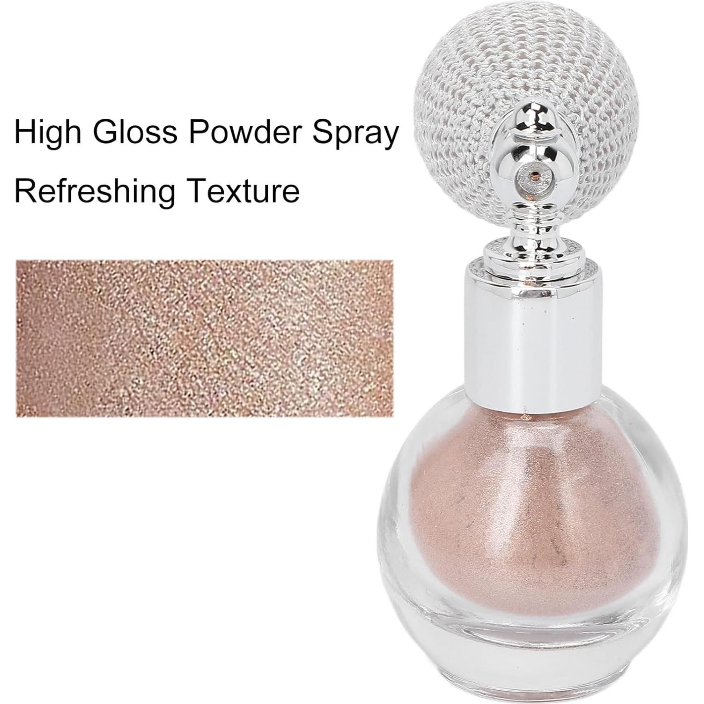 Spray de Polvo Iluminador Tiiyee 3g - Glitter Facial y Corporal