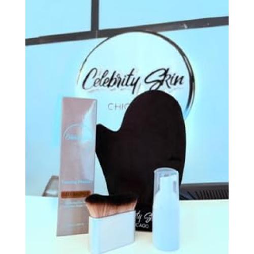 Kit de Bronceado Completo Celebrity Skin Chicago - Mousse Profundo