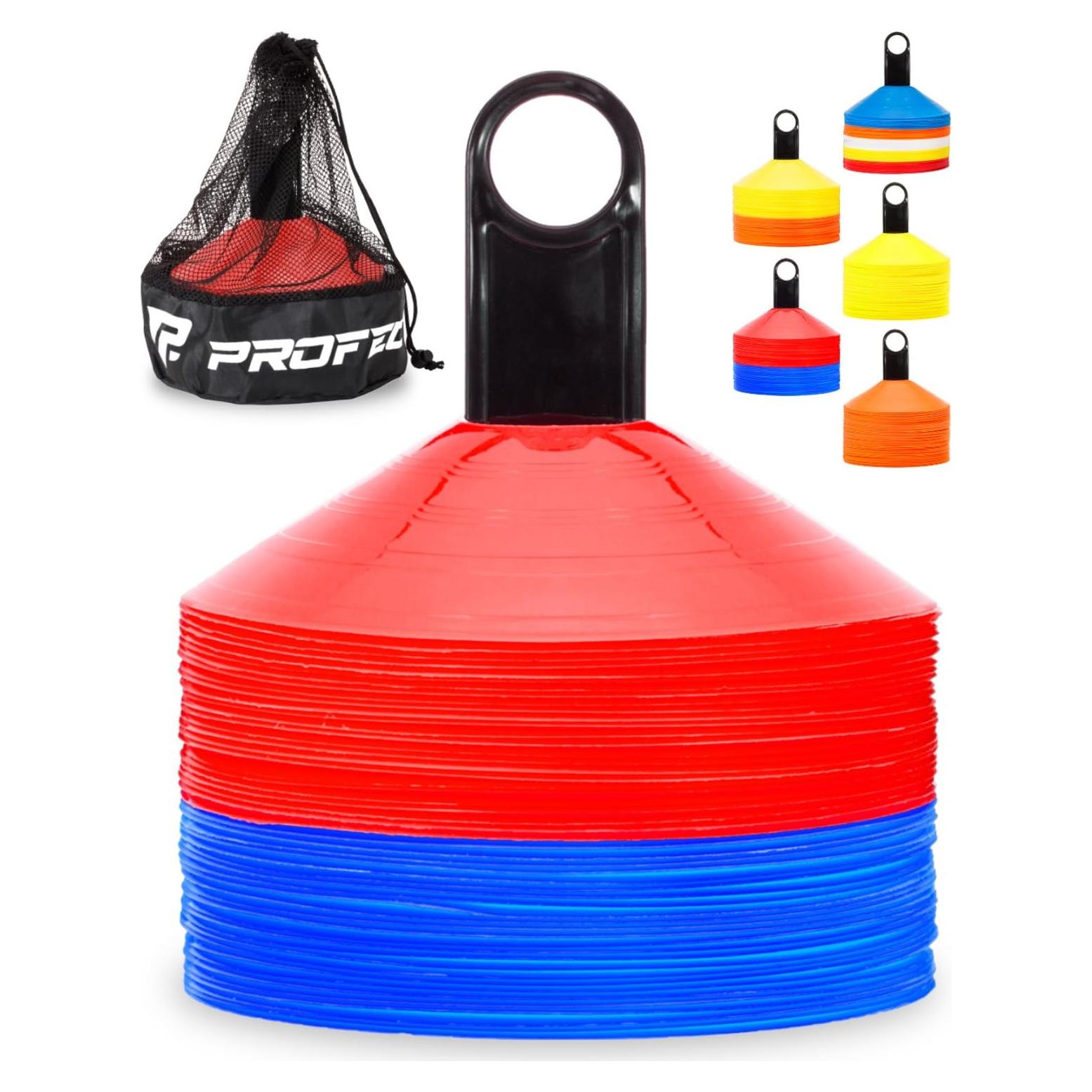 Conos de Agilidad Profect Sports - 50 Conos Mini con Bolsa