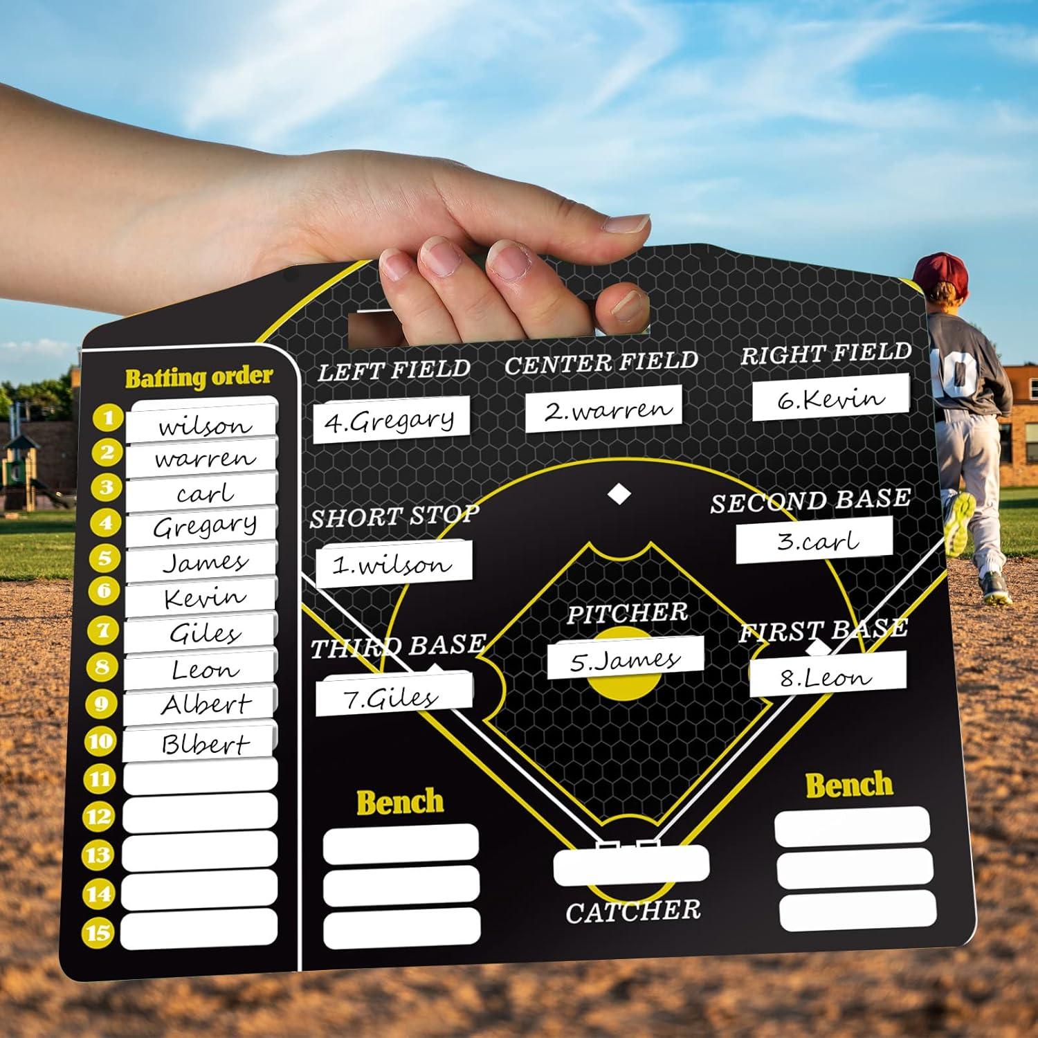 Tablero Magnético de Alineación de Béisbol Geyee 34 Pcs