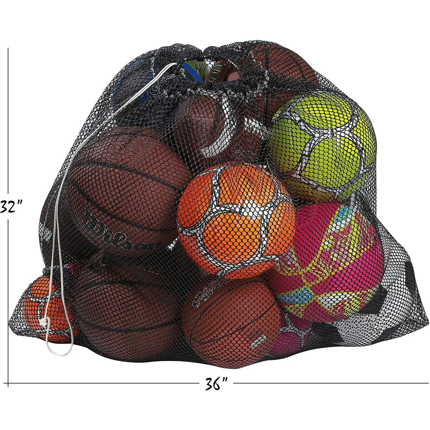 Bolsa de Equipos de Malla Handy Laundry 24" x 36" Negra