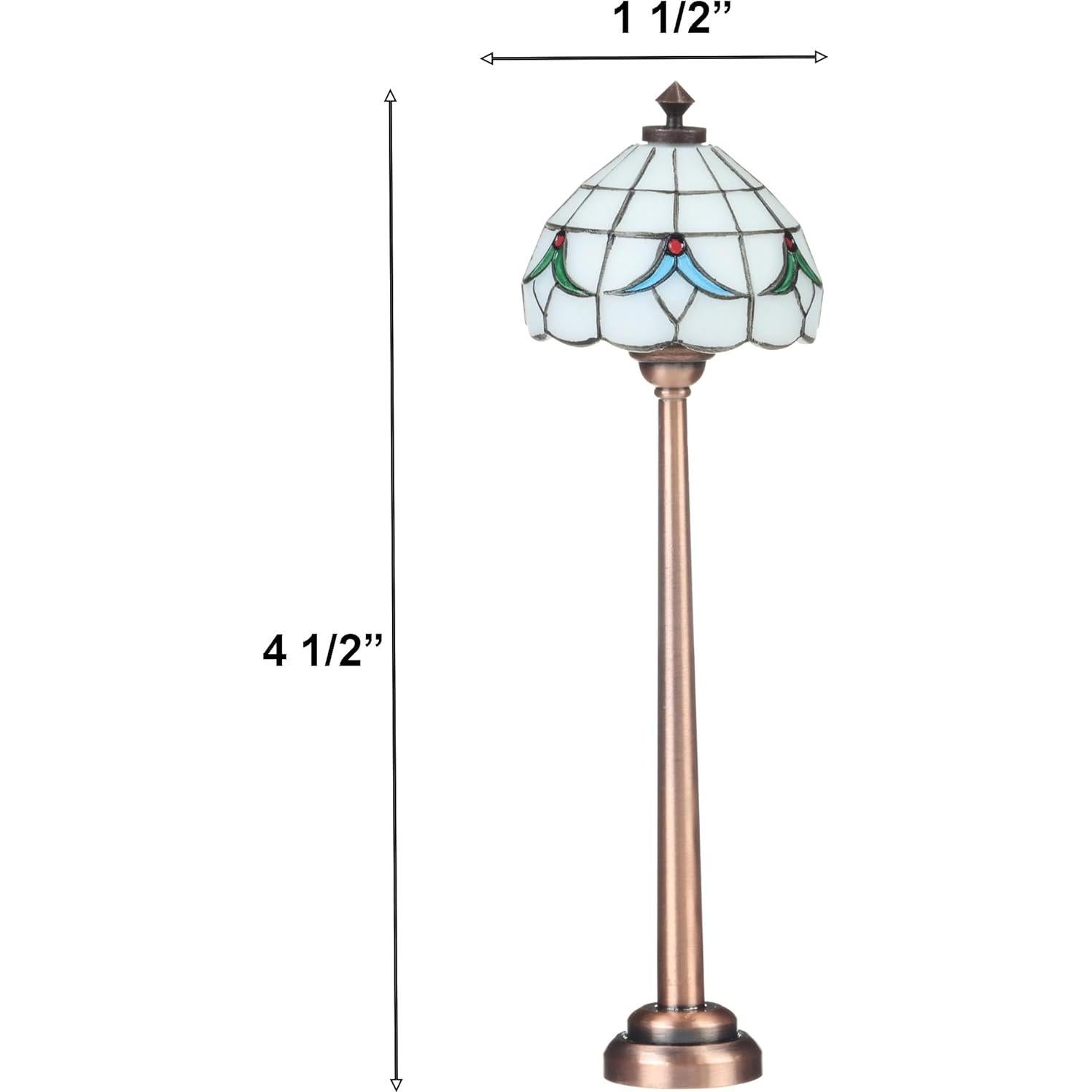 Lámpara de Pie Tiffany Miniatura Inusitus LED Decorativa