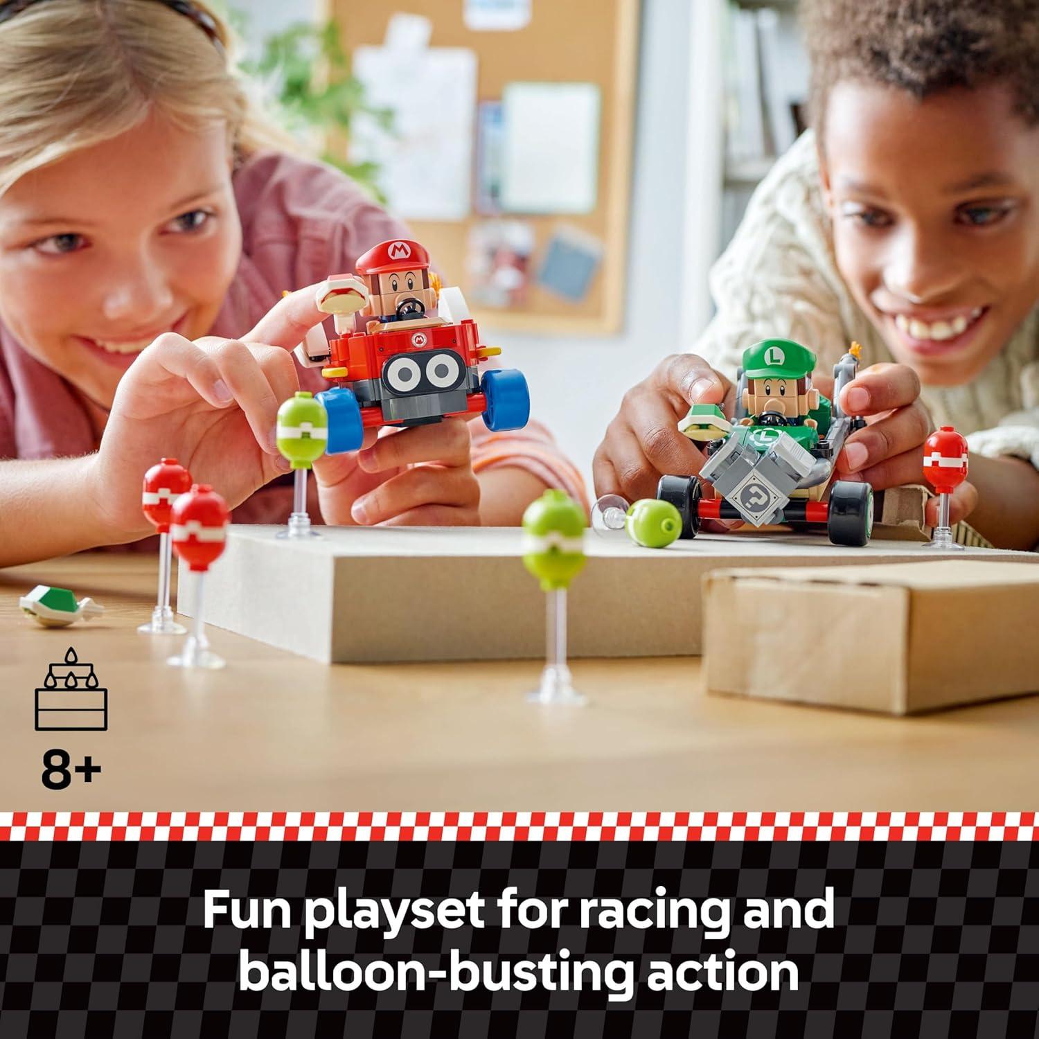 LEGO Super Mario Kart Baby Mario vs Baby Luigi - Set 72034