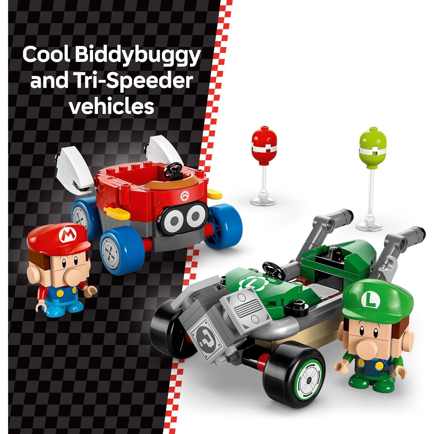 LEGO Super Mario Kart Baby Mario vs Baby Luigi - Set 72034