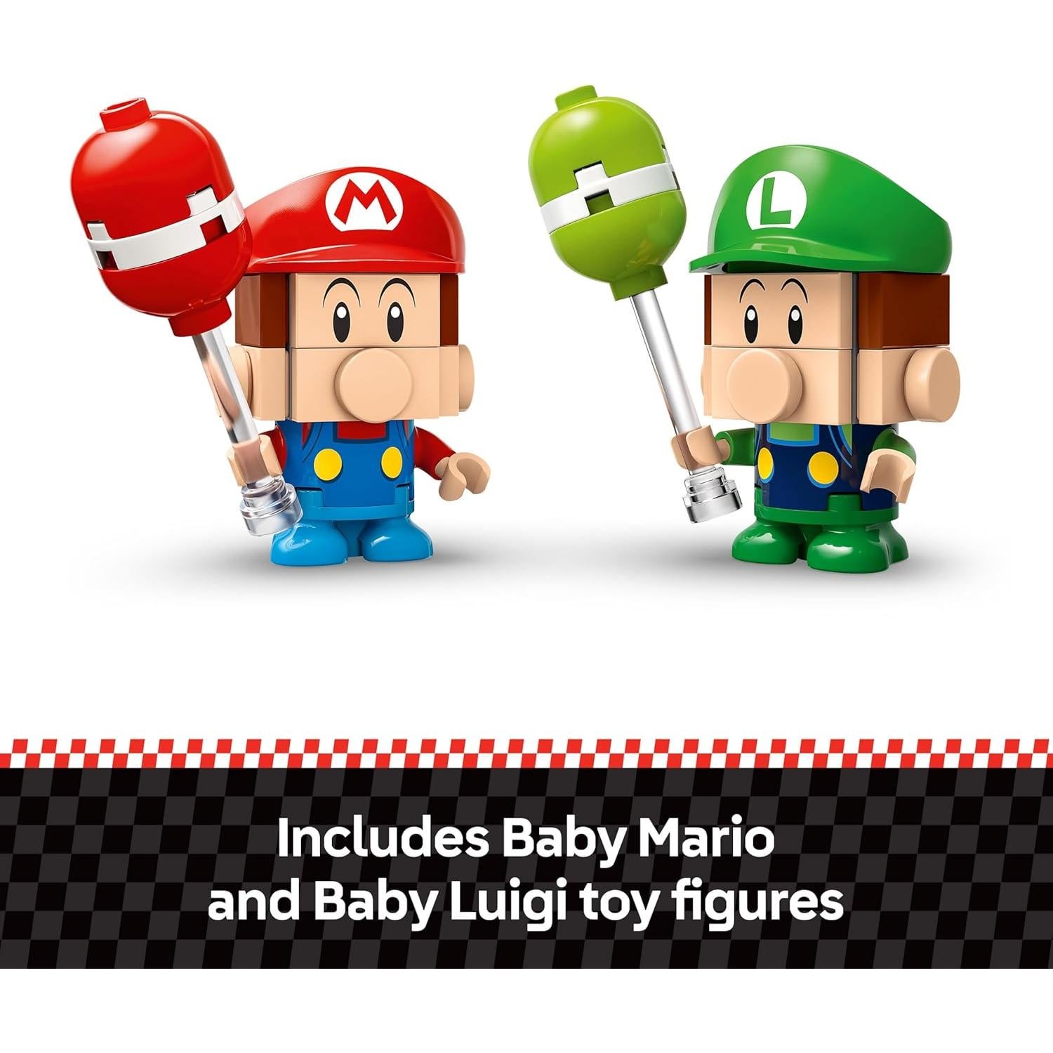 LEGO Super Mario Kart Baby Mario vs Baby Luigi - Set 72034