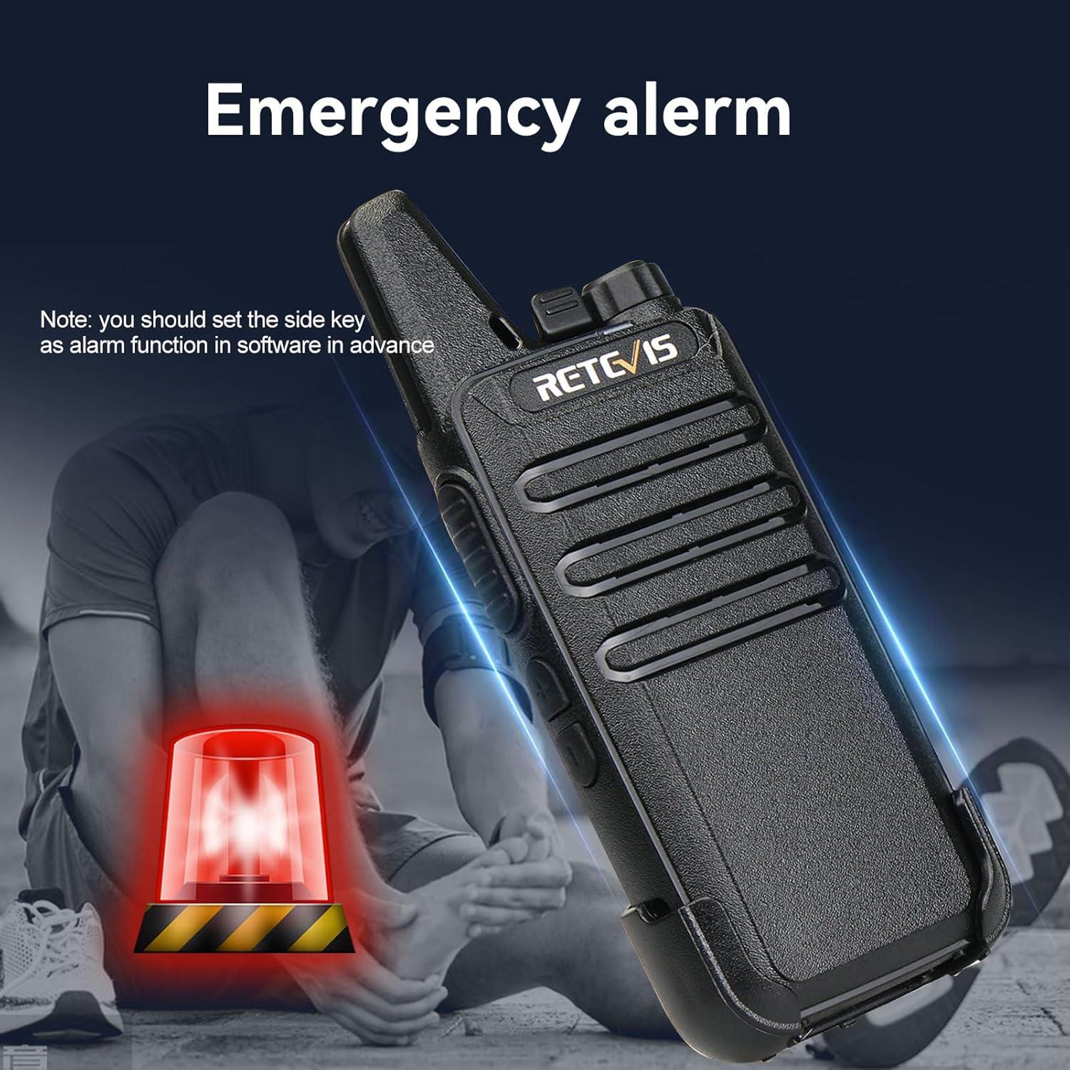 Walkie Talkies Retevis RT22 Mini Recargables 20 Unidades
