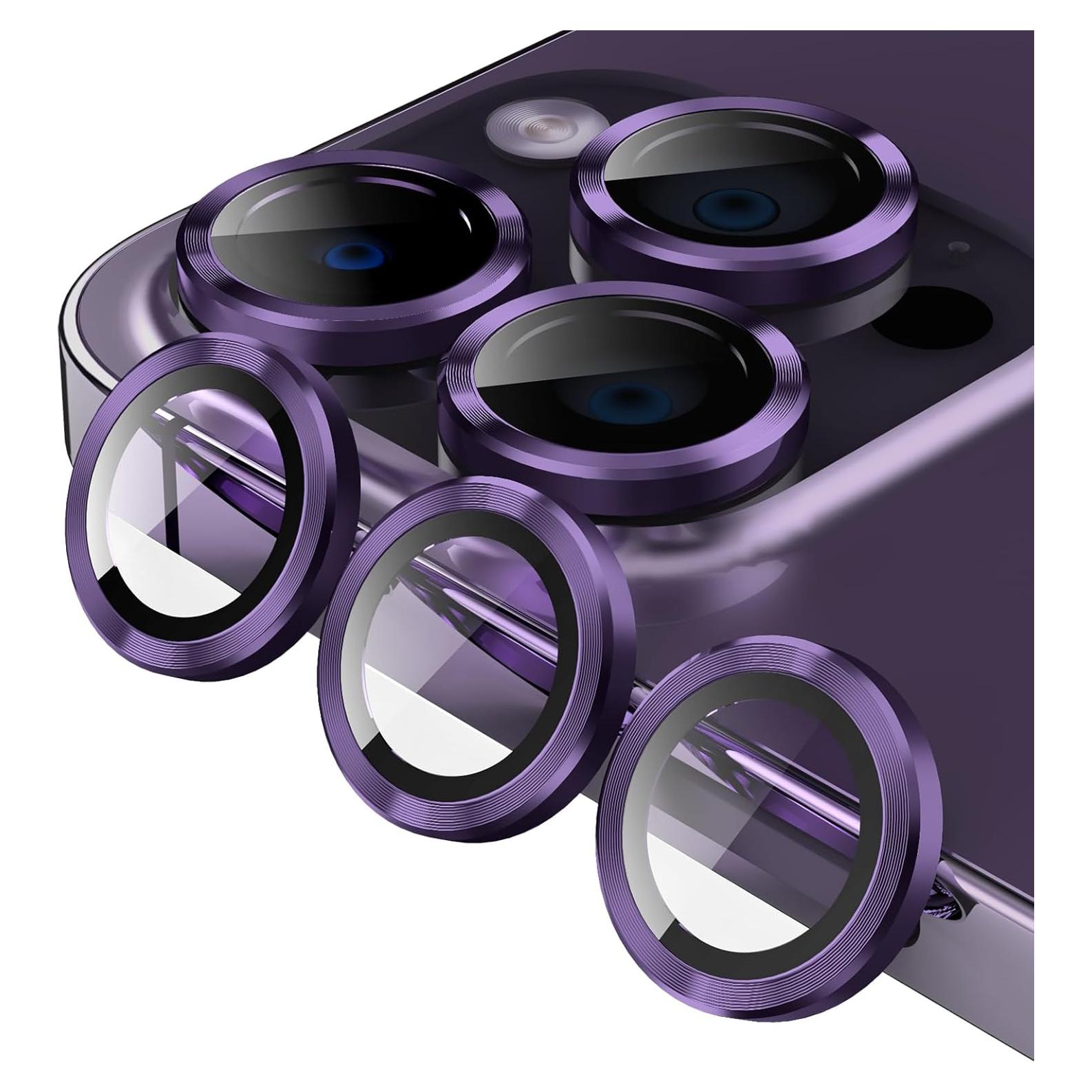 Protector de Lente de Cámara Jeluse para iPhone 17/16/15/14 Pro Max