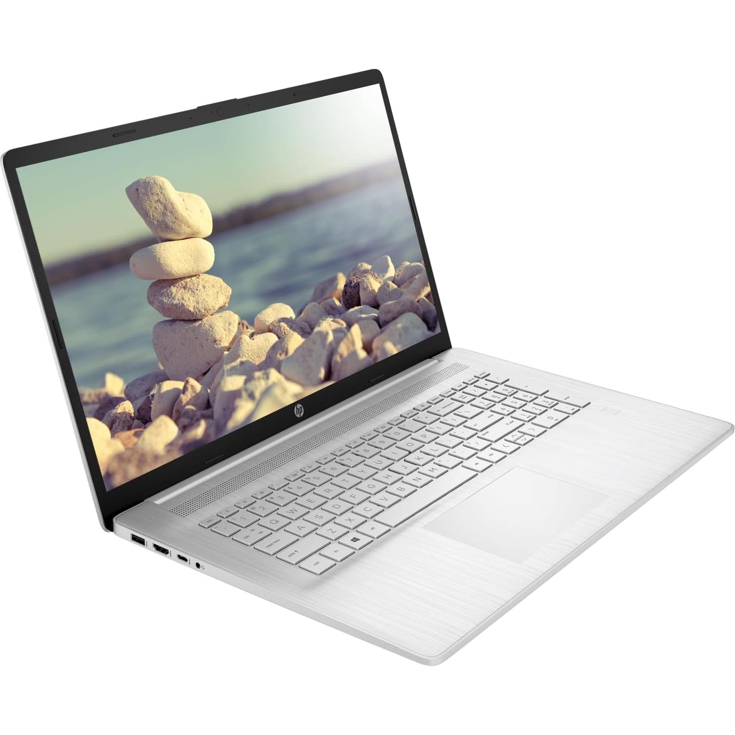 Laptop HP 17.3" FHD, Ryzen 5, 32GB RAM, 512GB SSD, Plata