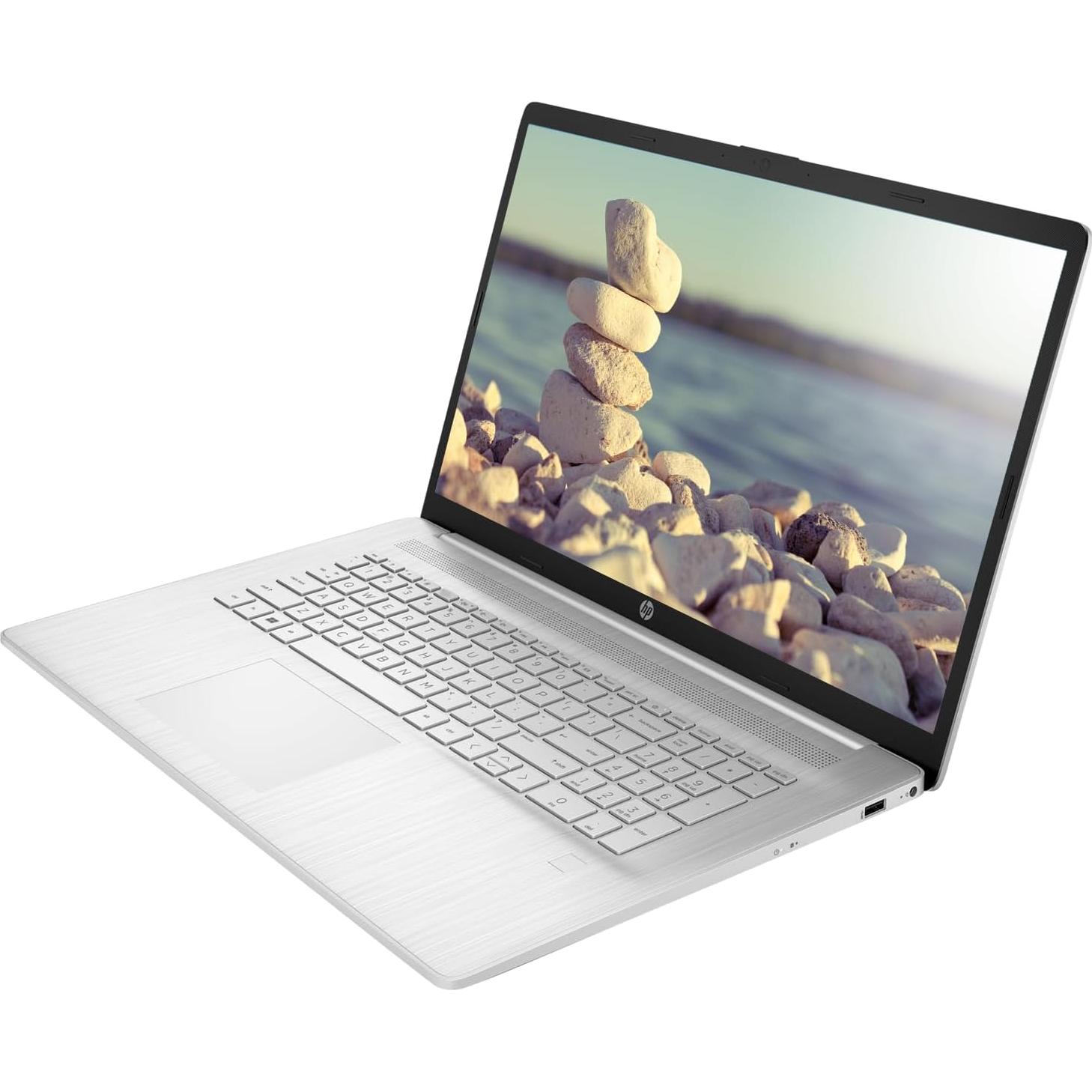 Laptop HP 17.3" FHD, Ryzen 5, 32GB RAM, 512GB SSD, Plata