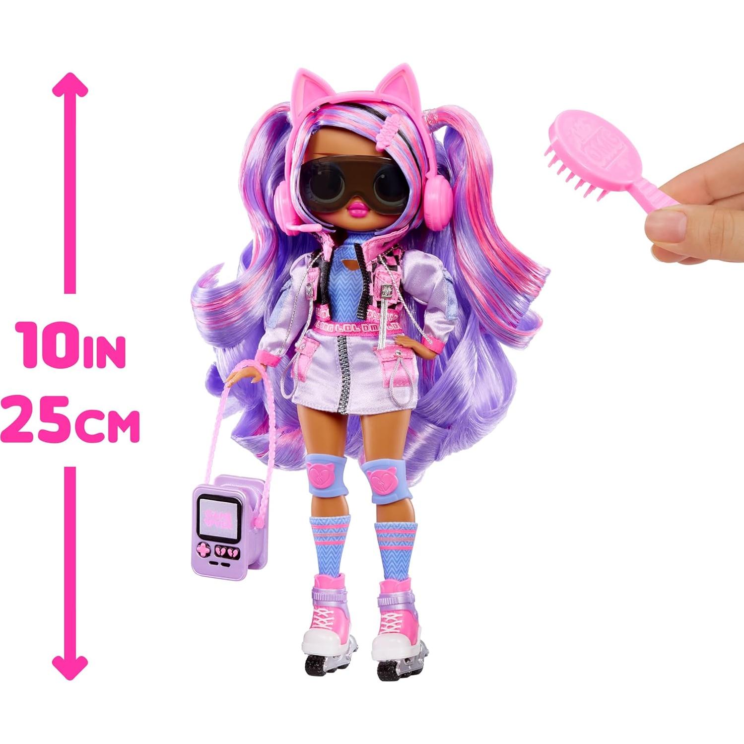 LOL Surprise OMG Ace Fashion Doll with 15 Surprises Including Gaming Themed Fashions and Accessories – Great Gift for Kids Ages 4+