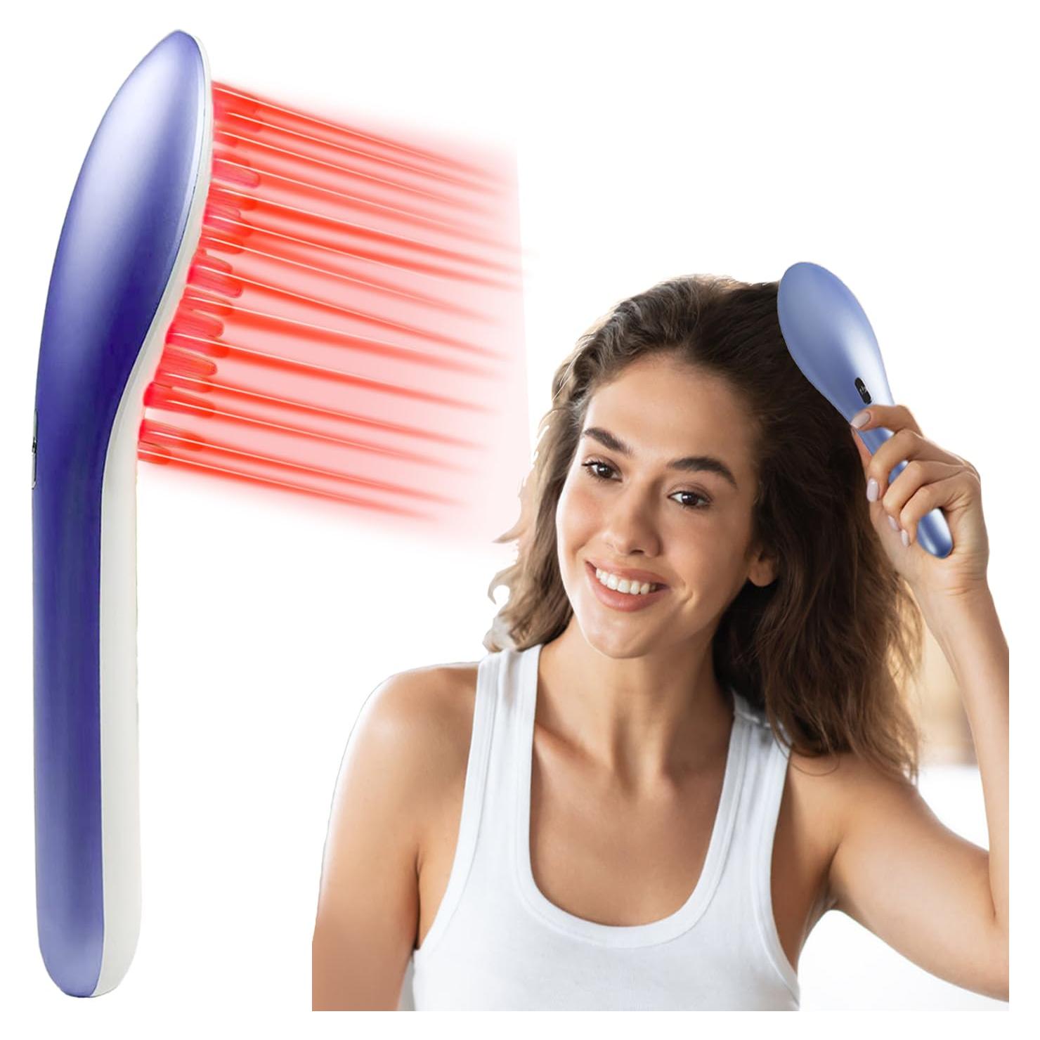 Peine Terapia Láser Tkcsoi Lasercomb-001 Crecimiento Cabello