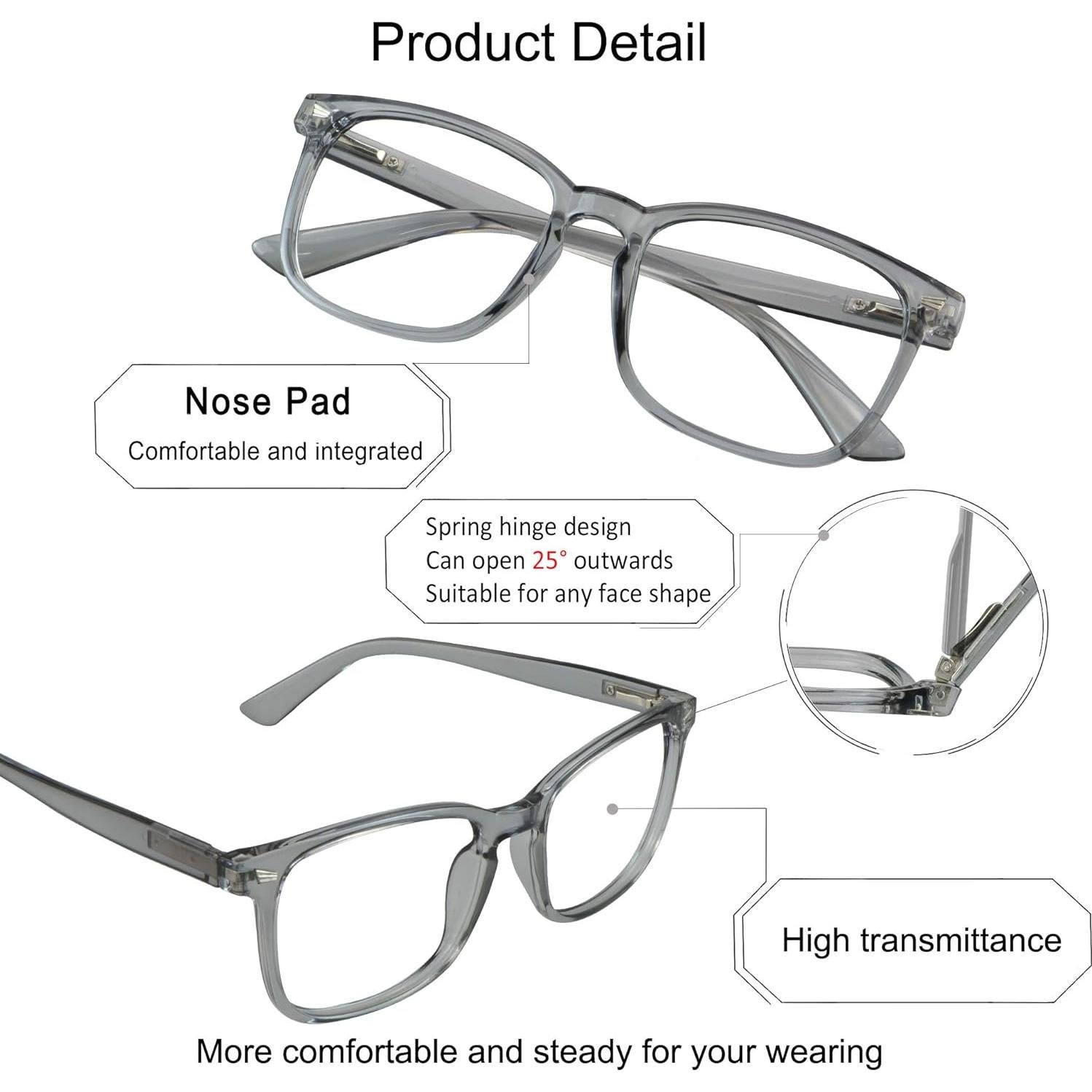 Gafas Progresivas Multifocales YEIN Grises Fotoquímicas