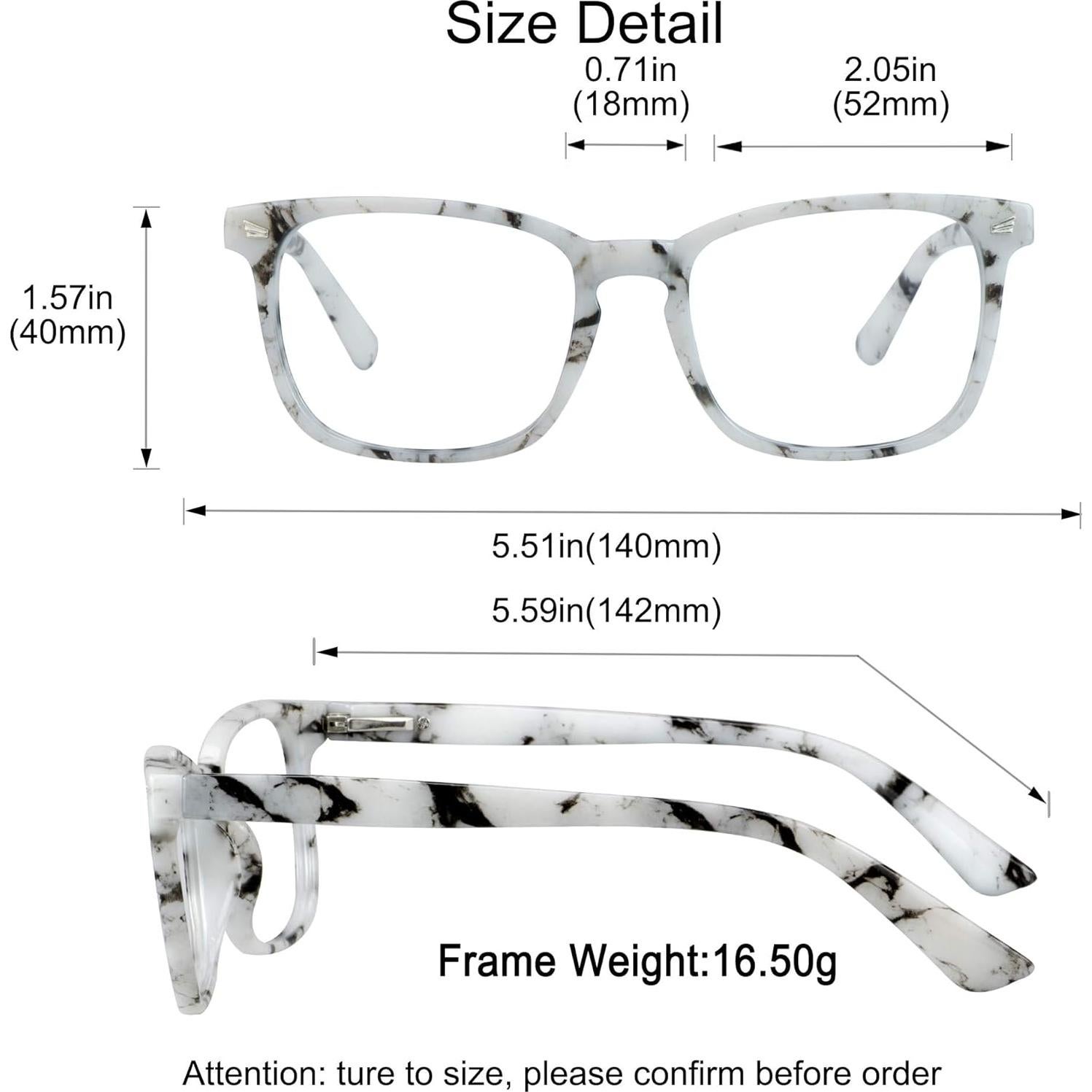 Gafas Progresivas Multifocales YEIN 0.50/+2.75 Unisex