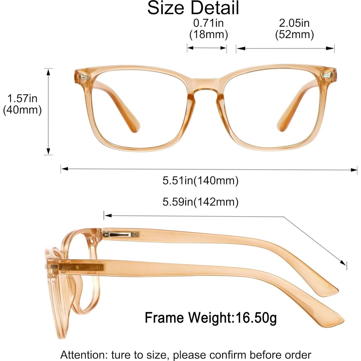 Gafas Progresivas YEIN Multifocales Fotoquímicas 0.00/+2.50