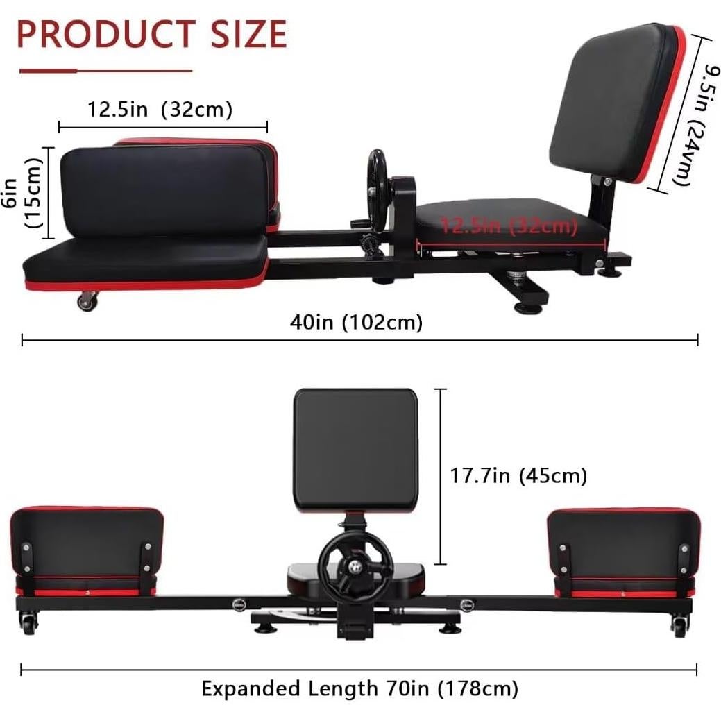 Estirador de Piernas QNLONG para Flexibilidad hasta 230°