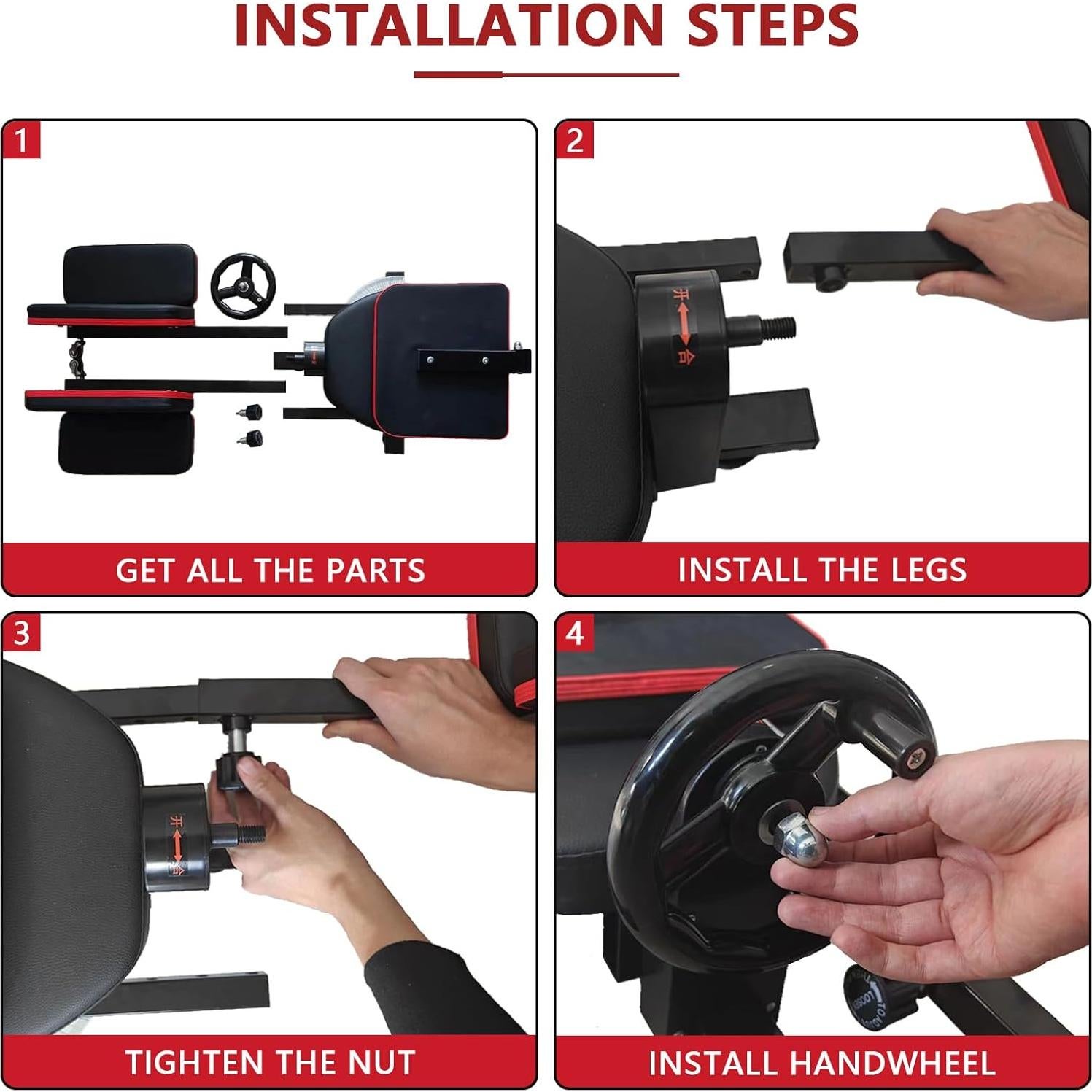 Estirador de Piernas QNLONG para Flexibilidad hasta 230°