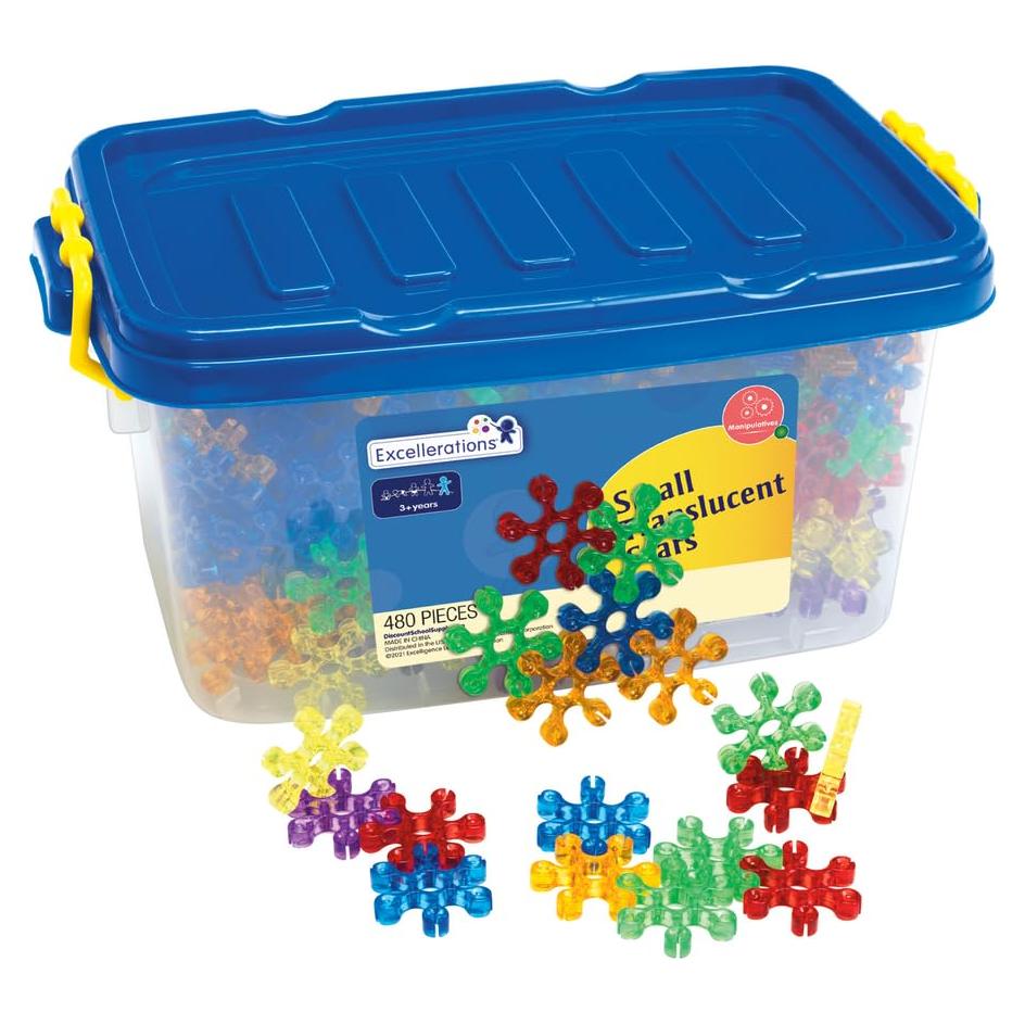 Juego de Estrellas Translúcidas Excellerations - 480 Piezas