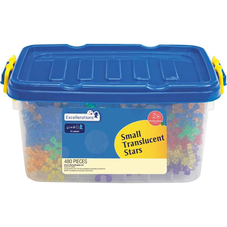 Juego de Estrellas Translúcidas Excellerations - 480 Piezas