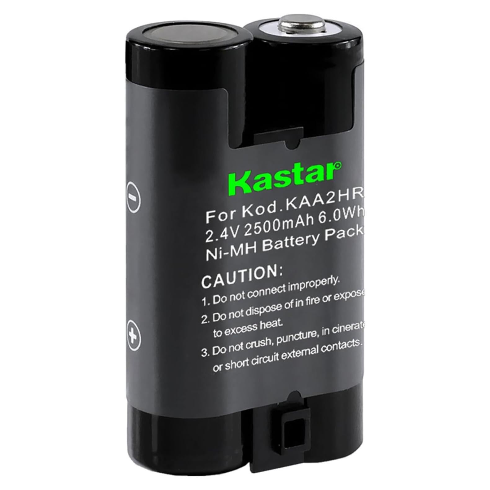 Batería Kastar KAA2HR 2500mAh para cámaras Kodak y Fujifilm