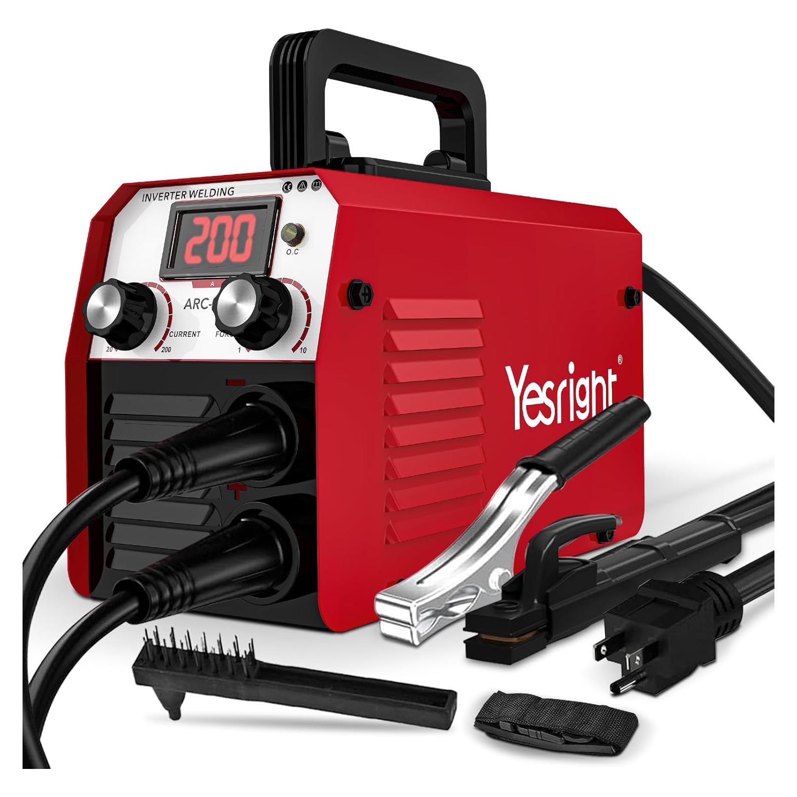 Soldadora Portátil YesRight Mini Stick 200A 110V IGBT