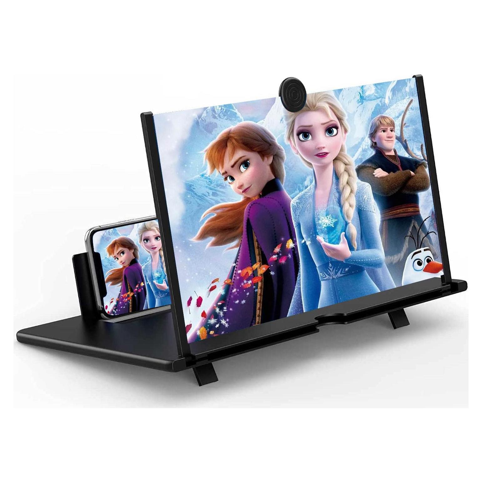 Agrandador de Pantalla 3D HD Kerfulty 16" Plegable para Smartphone