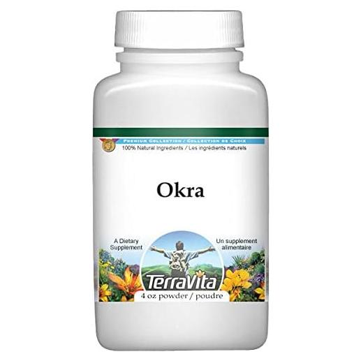 Polvo de Okra TerraVita 3 Paquetes de 113.4 g Sin Rellenos