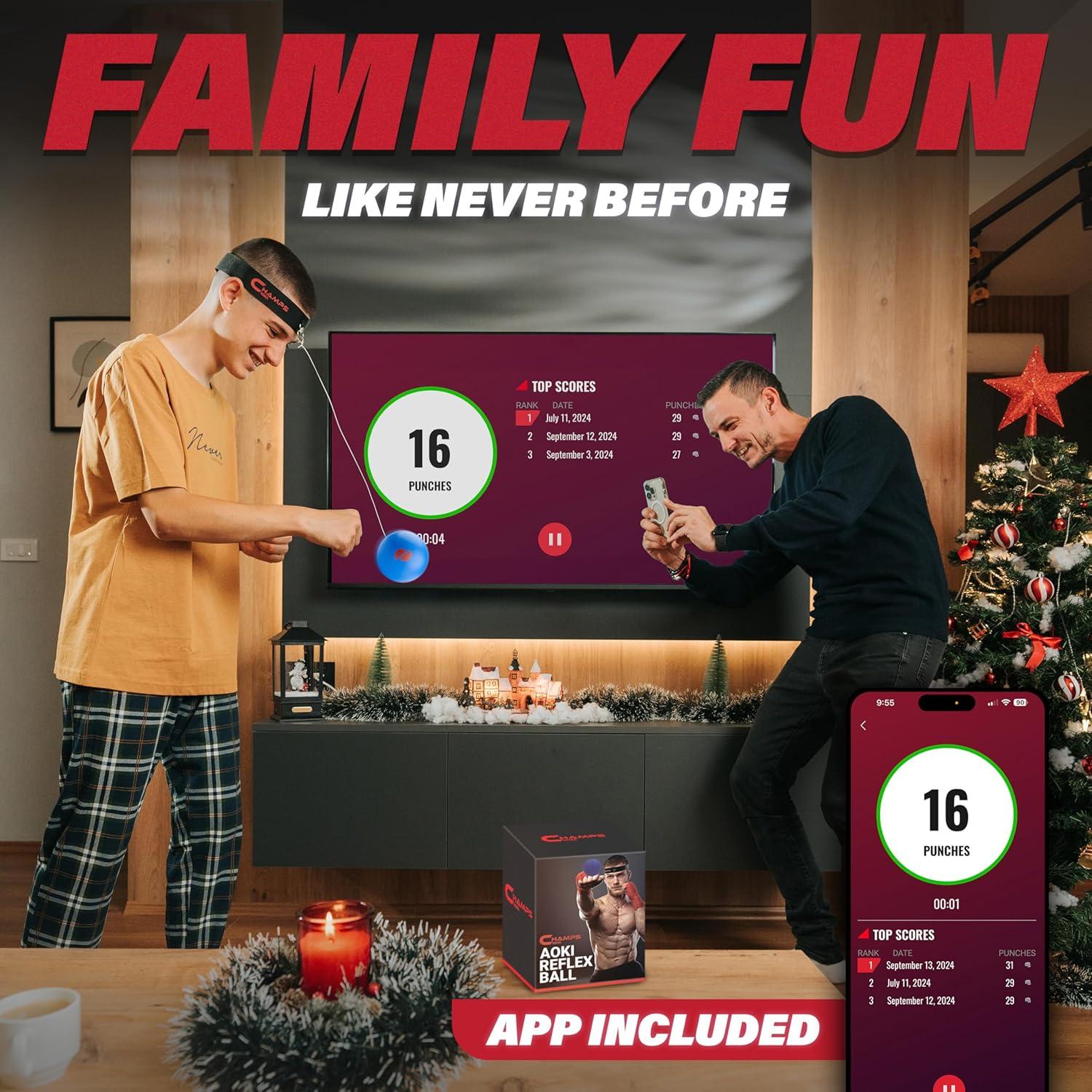 Pelotas de Boxeo Champs MMA - Set para Niños con App