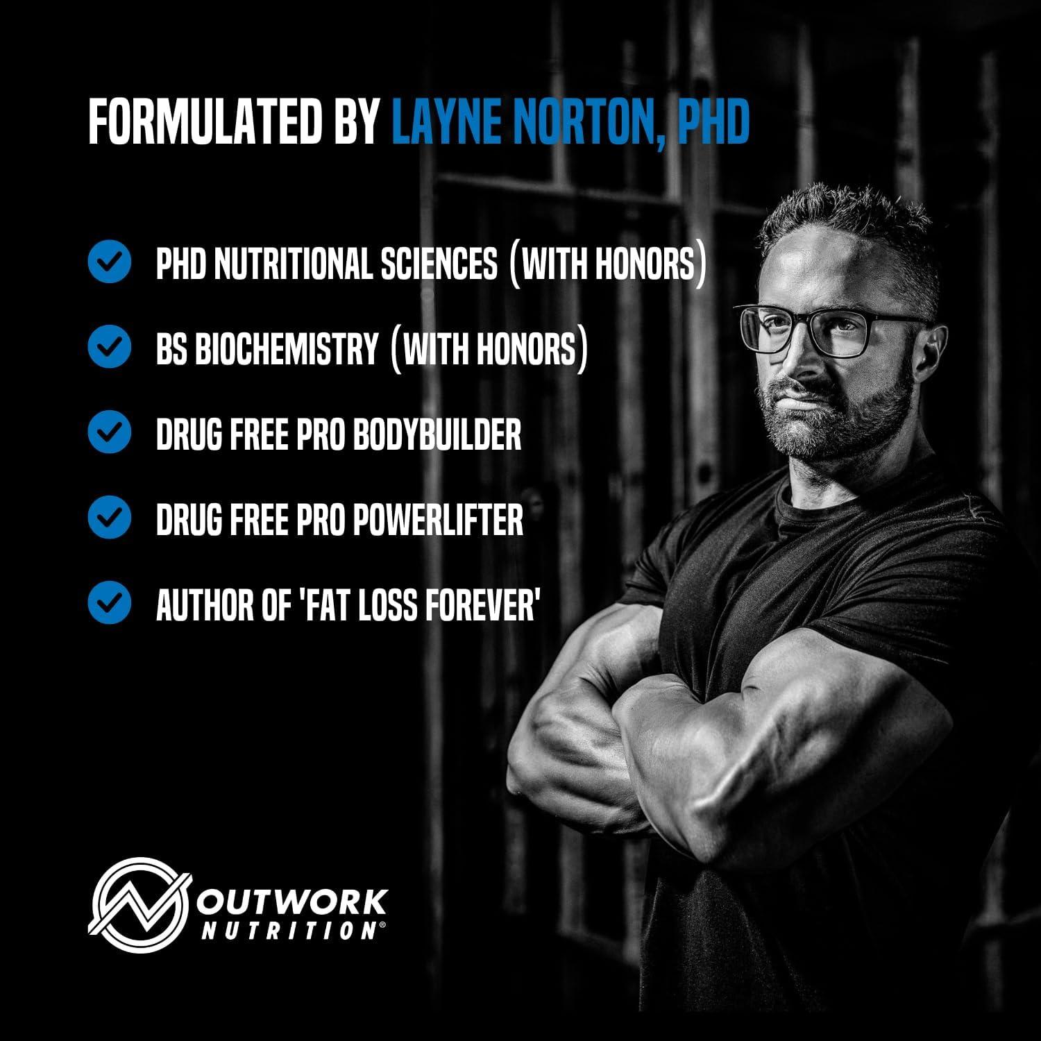 Polvo de Recuperación Post Entrenamiento Outwork Nutrition 240g - Creatina, Ashwagandha y Cereza Ácida