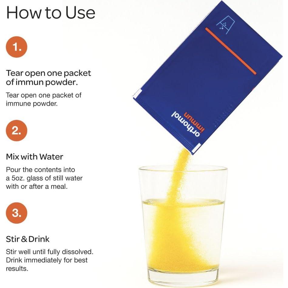 Orthomol Immun Suplemento Inmunológico 30 Días Polvo