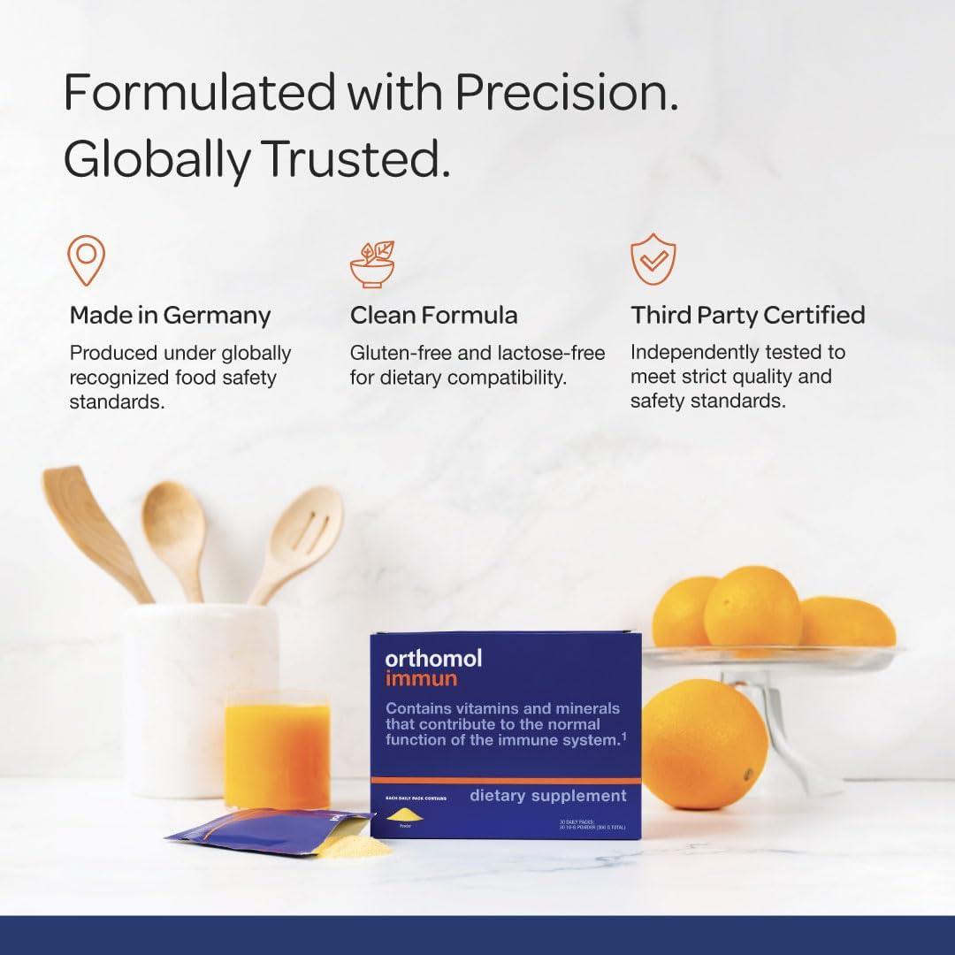Orthomol Immun Suplemento Inmunológico 30 Días Polvo