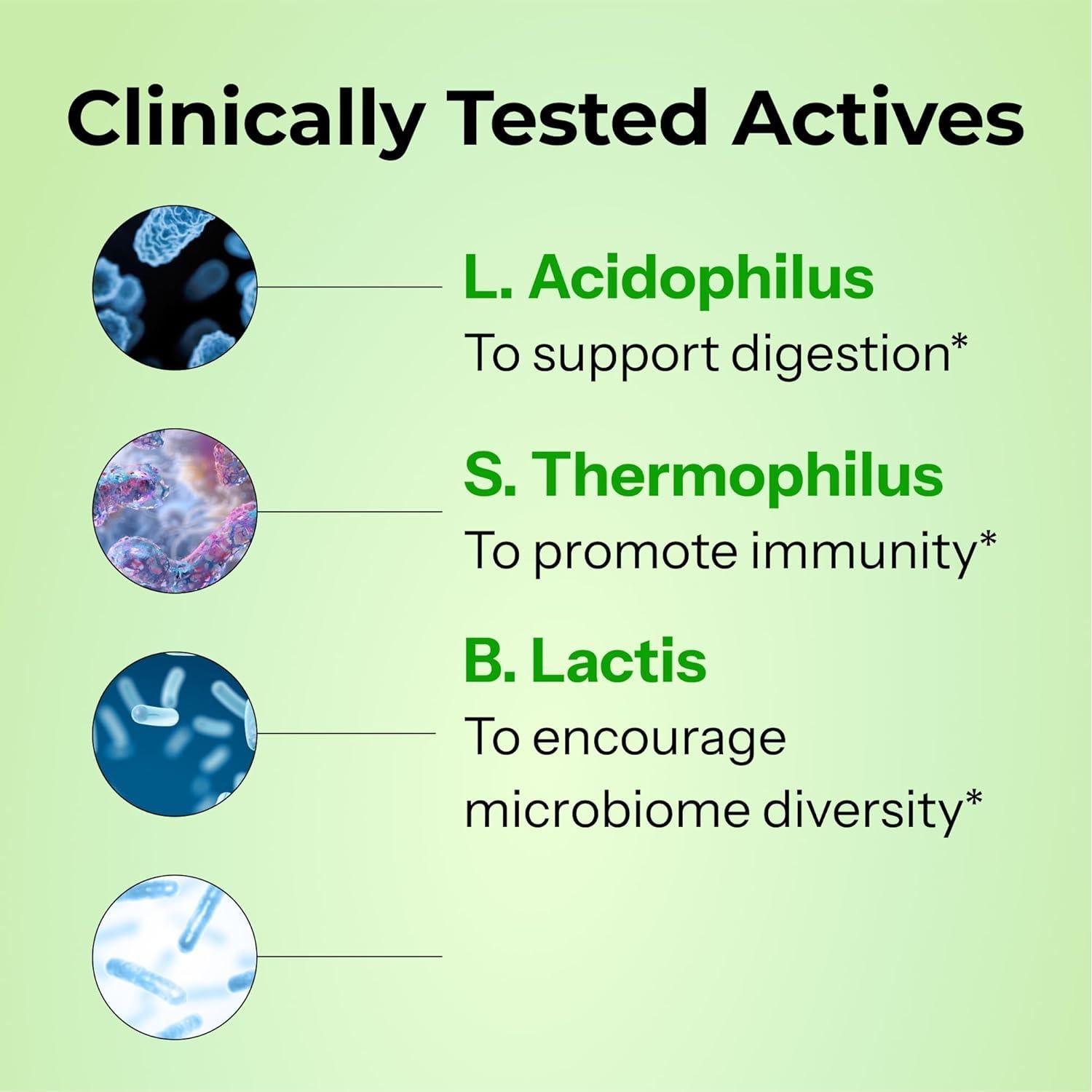 Probióticos Diarios HUM Instinto Intestinal 30 Cápsulas