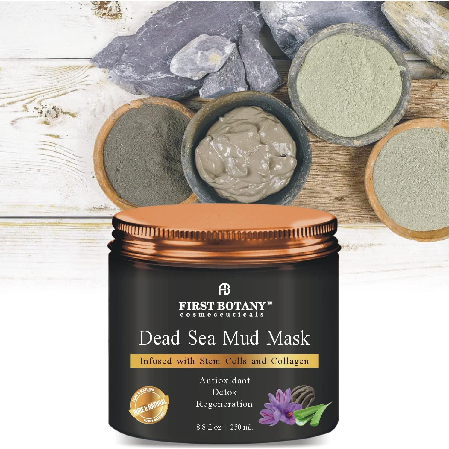 Máscara Facial de Arcilla del Mar Muerto First Botany 249g