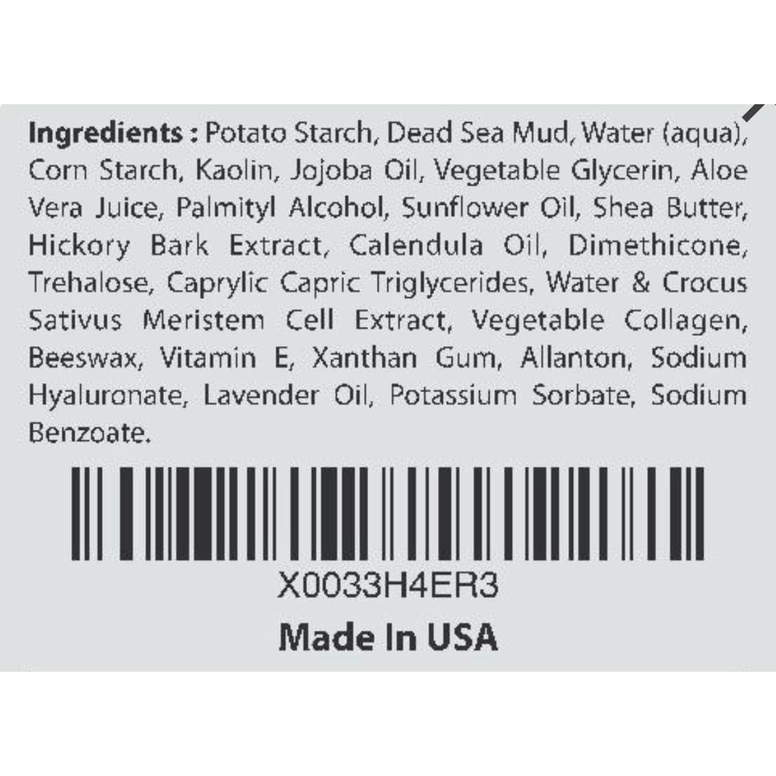 Máscara Facial de Arcilla del Mar Muerto First Botany 249g