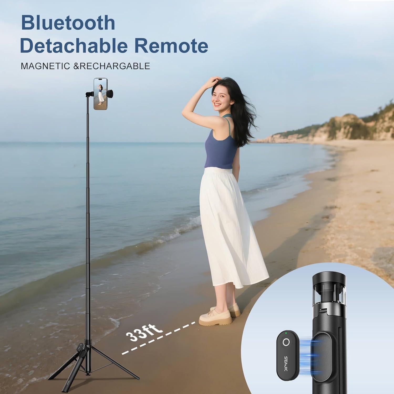 Trípode Automático para Teléfono Dongguan OSM 66" Ajustable