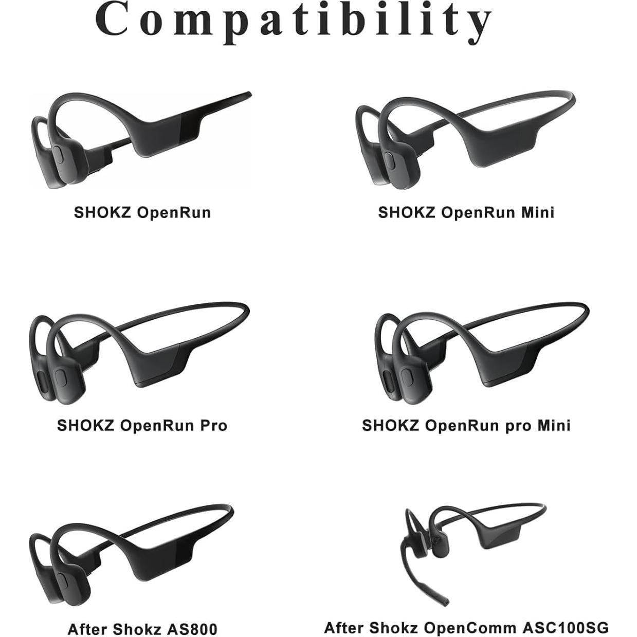 Cargador Rápido de Pared Vancle para Auriculares Shokz