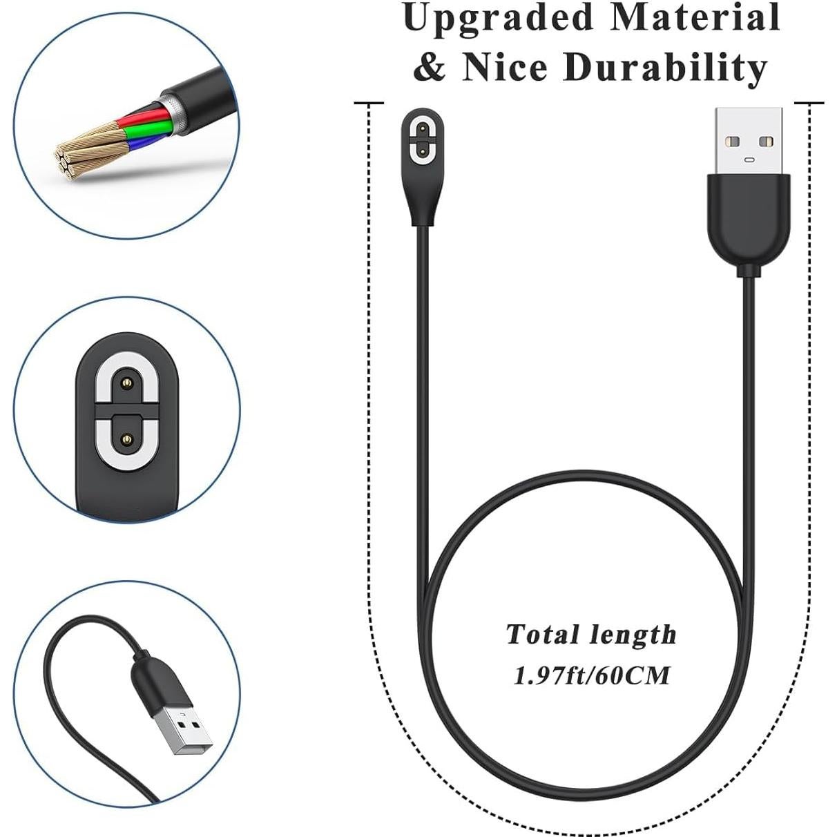 Cargador Rápido de Pared Vancle para Auriculares Shokz