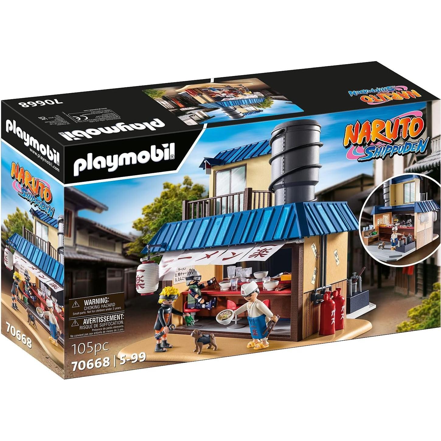 Playmobil Ichiraku Ramen Naruto 70668 1.36kg 4-10 años