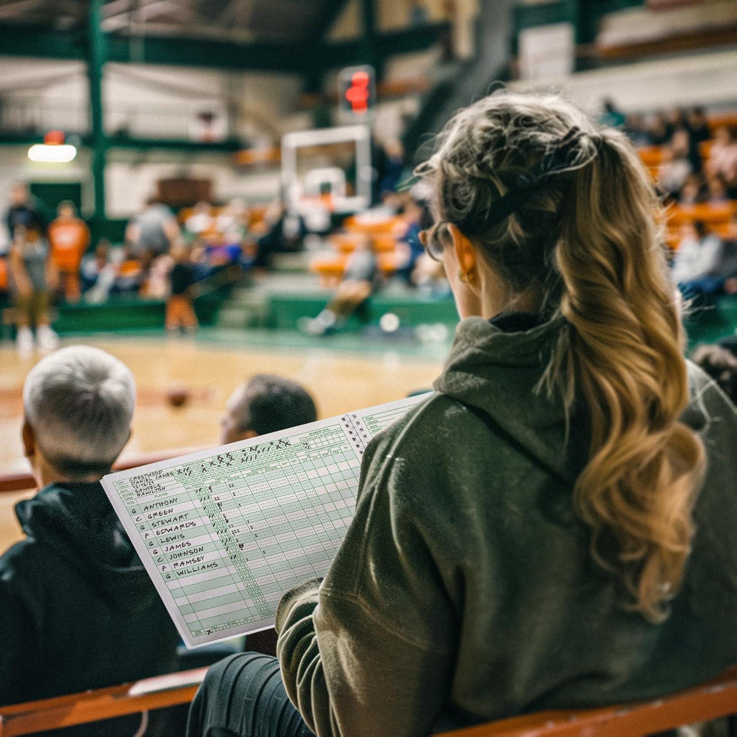 Libro de Puntuaciones de Baloncesto Murray Sporting Goods - 35 Juegos Verde