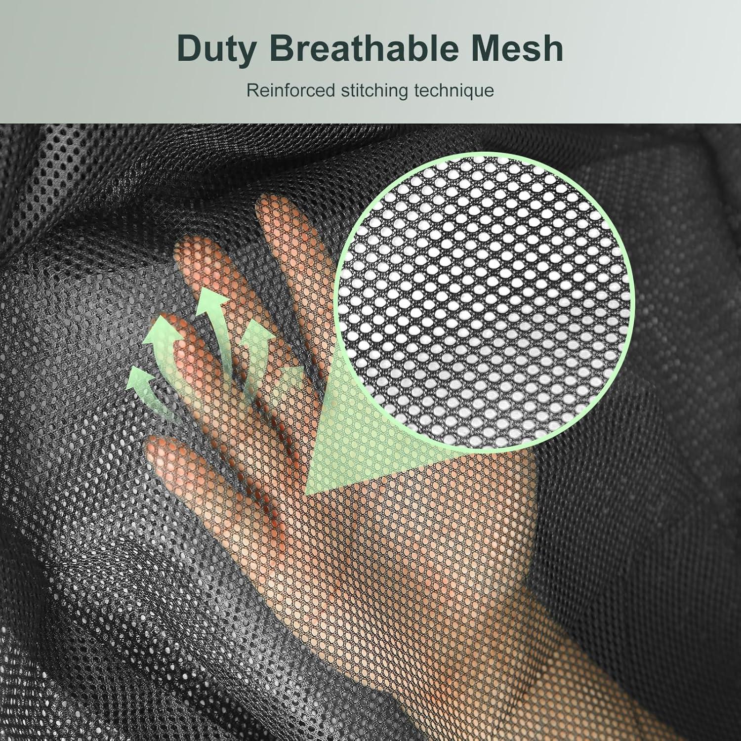 Bolsa de lavandería de malla grande NEWJMM 58x86cm 2 piezas