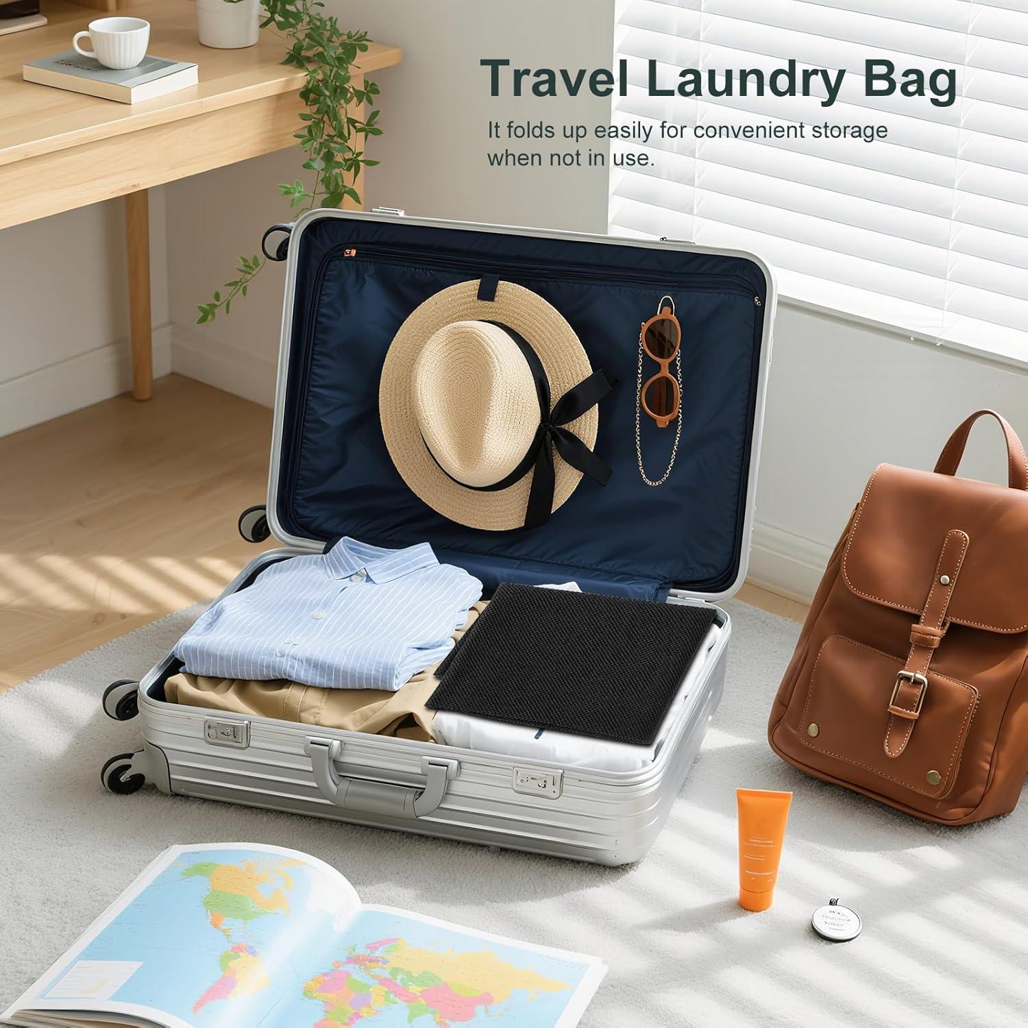 Bolsa de lavandería de malla grande NEWJMM 58x86cm 2 piezas