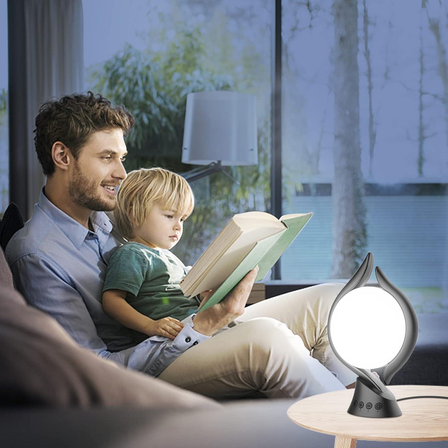 Lámpara de Terapia de Luz Voraiya 10000 Lux LED 3 Colores