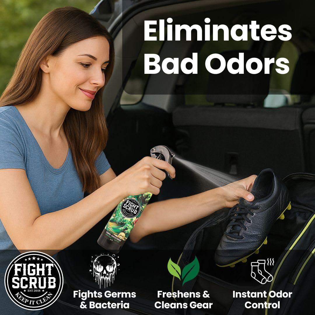 Spray Desodorante Fight Scrub 240ml Menta y Árbol de Té