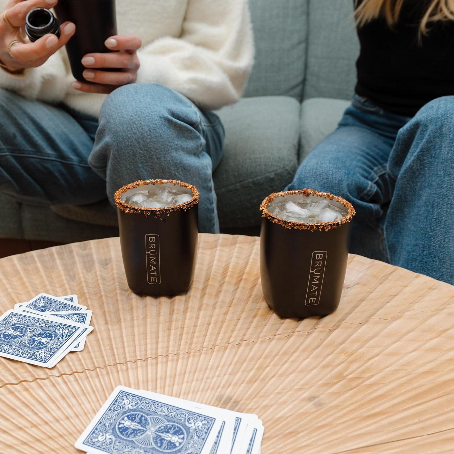 Taza de Cóctel y Whisky BrüMate Rocks 12oz Acero Inoxidable