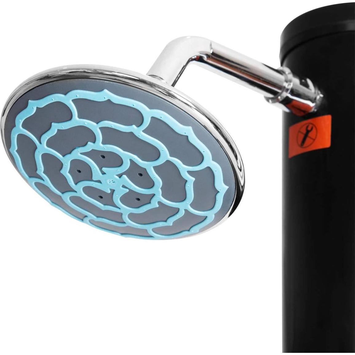 Ducha Solar Giantex 2 Secciones 2.2m 20.82L Negra