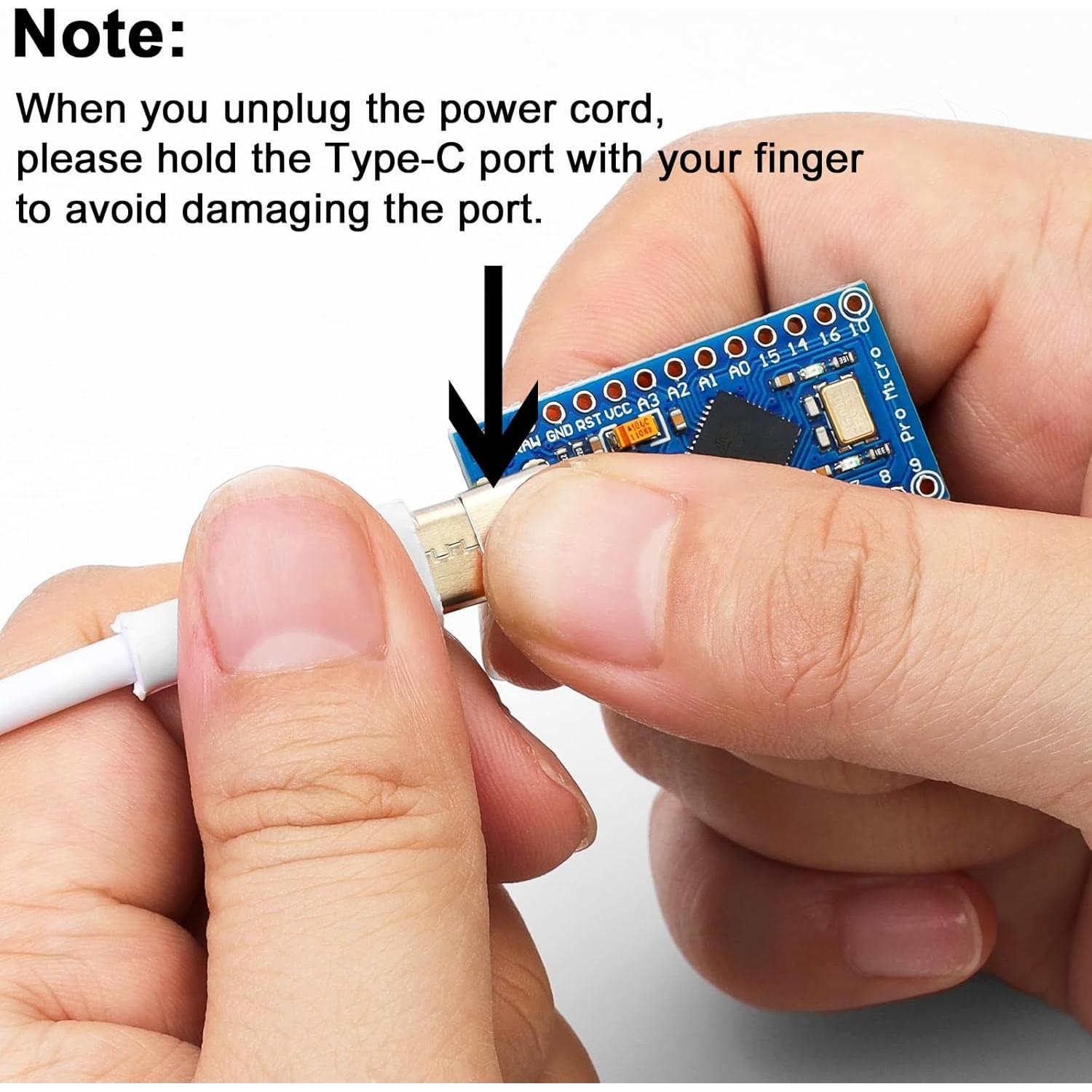 Paquete de 3 Módulos Micro Pro MakerHawk ATmega 32U4 5V 16MHz