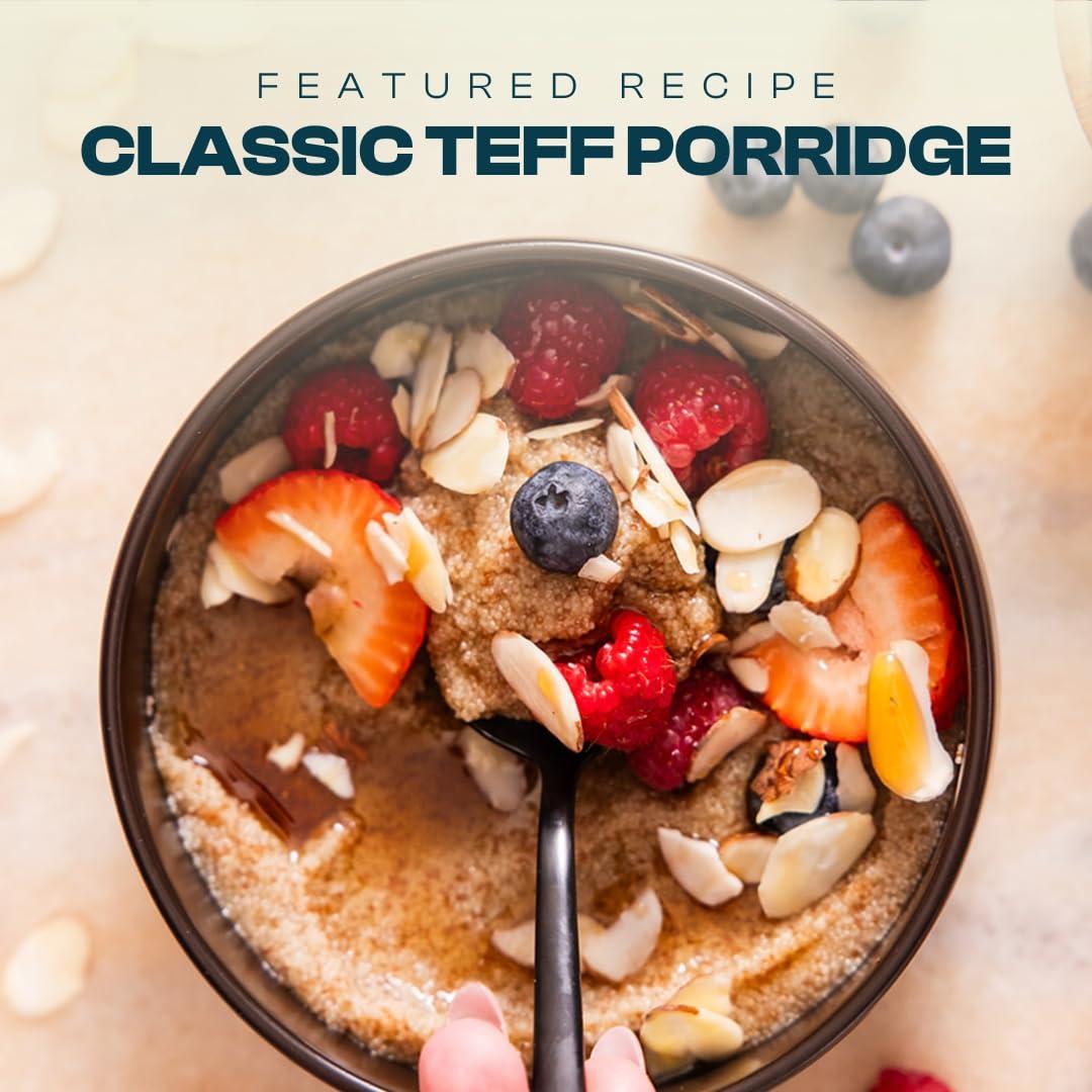 Grano de Teff Marrón Orgánico Maskal 396g - Sin Gluten