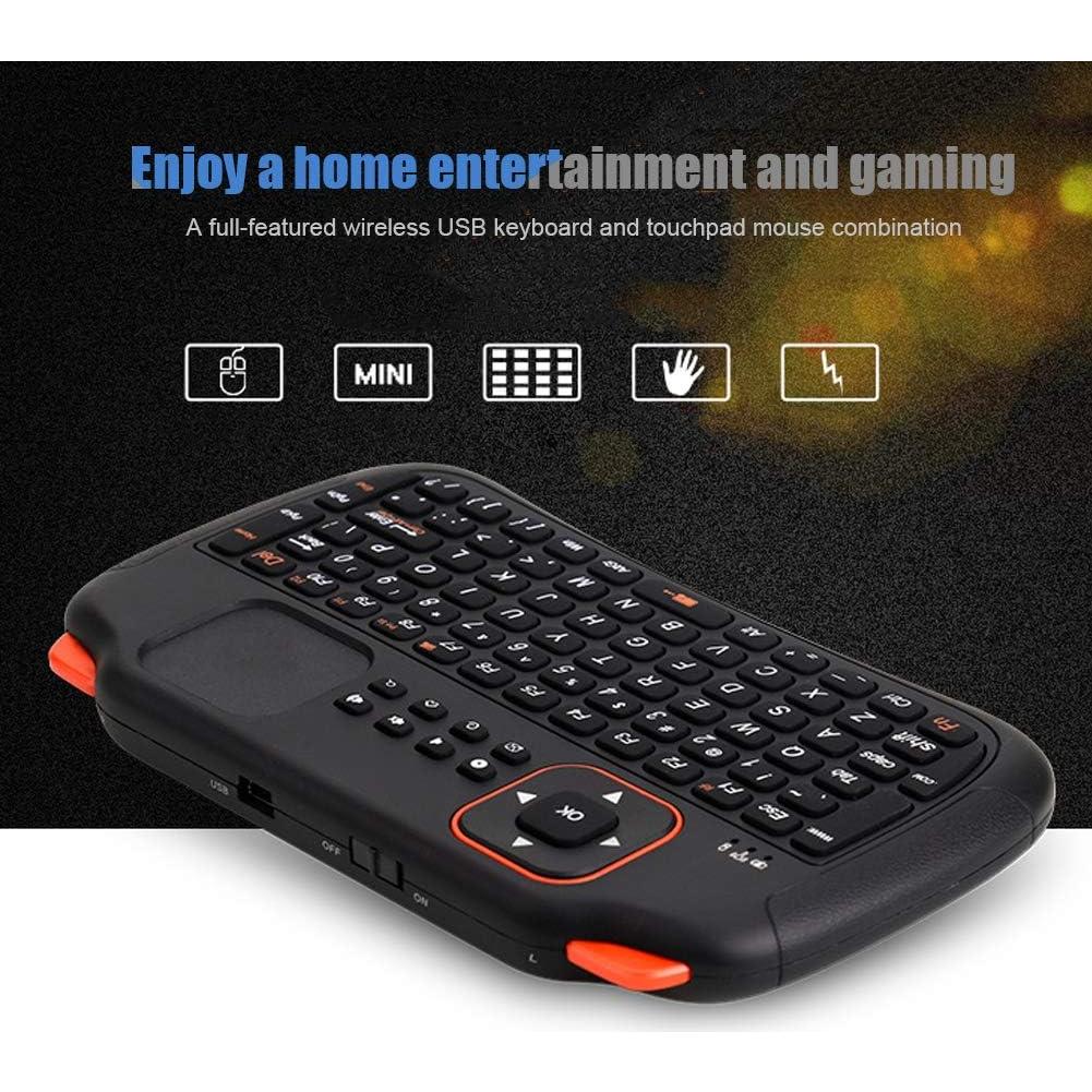 Mini Teclado QWERTY Yoidesu con Touchpad 2.4GHz Recargable